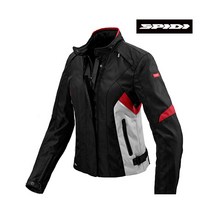 스피디 SPIDI D177 플레쉬 레이디 에이치투아웃 자켓, BLACK/GRAY/WHITE, XS