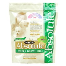 [IL∃7] 앱솔루트(Absolute) 홀리스틱 램앤 브라운라이스 유산균 (1.2kg) 애견사료 강아지 개사료 고급 강아지밥 애완견 먹이 사료_E∃8260eA, ∠본상품, ∠본상품