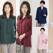 [엄마옷 로즈맘] 타이스카프블라우스