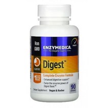 엔자이메디카 효소 Enzyme 90 캡슐 Amylase 아밀레이스 Protease 단백질분해효소 Glucoamylase 말테이스 Hemicellulase 헤미셀룰로스