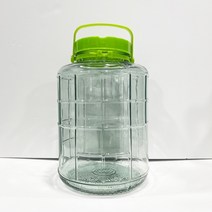 숨쉬는 원터치 효소병 매실통 유리병 담금주병 5L-18L, 10L, 1개