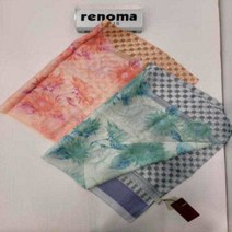 레노마 나염 롱 실크 스카프(SRN007(바라))