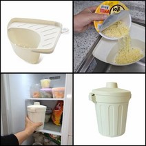 음식물 거름망 냉동실 쓰레기통 세트 음식쓰레기 음식쓰레기통, 단품, 단품