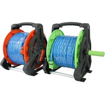 프리미엄 워터 릴 고압 물 호스 호수 옥상 샷시 베란다 창문 정원 청소 세차 원예 호스, 22m