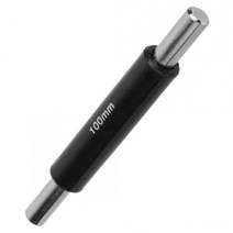 측정공구 외부 마이크로 미터 캘리퍼스 레퍼런스 로드 게이지 액세서리 보정 블록로드 바 교정 측정 도구, CHINA, 100mm