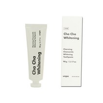 언파 차차 프리미엄 미백 치약, 90g, 5개