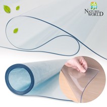 네이처월드 유리대용 투명매트, (폭40cm)1개10cm