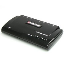 OK부품 케이블 젠더 IC456 Intellinet 8포트 10 100Mbps 스위칭