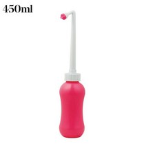 50% 300/450/650ml 휴대용 욕실 Privates 위생 비데 스프레이 병 청소, [08] Pink 450ml