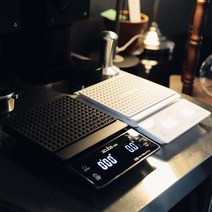 아쿠바 커피저울 CS-5010 핸드드립 타이머 계량저울, 화이트