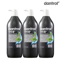 댄트롤 딥클린 박하솔트 샴푸 820ml, 3개