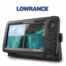 한글정품 LOWRANCE 로렌스 후크리빌9 HOOK 트리플샷 어탐기+GPS, 단품