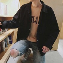HCX739322남자 데이트 상의 코디 자켓 검정 나들이 패션 코디