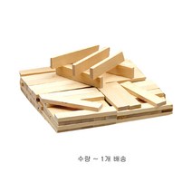 킨더바움 티노카프라1개 배송 /카프라쌓기 집짓기놀이 카프라교구 도형쌓기 도형블록 원목카프라 쌓기놀이 도형가베 도형블럭 원목블럭 원목블록 배만들기 도미노놀이 만들기놀이 유치원교구, 1개 배송