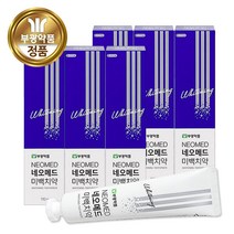 부광약품 네오메드 미백치약 110g 치아미백 구취제거, 네오메드 미백치약 110g 6개