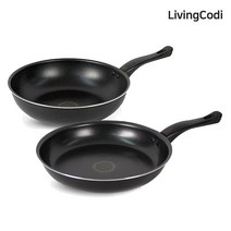 [리빙코디]쉐프 인덕션팬 2종 SET !!, 03.인덕션 웍20cm+웍28cm