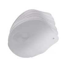 10Pcs 3D 프린터 액세서리 Photocuring 소모품 SLA 필터 용지 깔때기, 01 WHITE