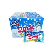 꼬미볼 소다맛 40g 젤리 20입