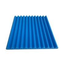 흡음패널 흡음보드30x30x2.5cm 스튜디오 어쿠스틱 방음 폼 블랙 보호 사운드 흡수 코튼 소음 스폰지 1 개, 03 파란