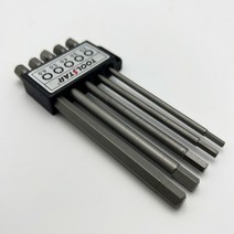 TOOLSTAR 육각비트 비트날 임팩용 렌치세트 75mm TS-HBS-75