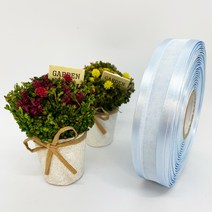 포장 리본 끈 제이제이리본 양단오간디B 7mm 15mm 25mm 40mm 20컬러 ( 길이 45M 90M ) 공단리본, OB10, 15mm(45M)