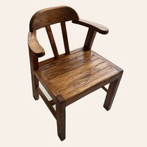 한식당 테이블 고재 느릅 나무 나무 상판 식탁, 객의자