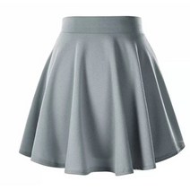 미니스커트 NEW 밴딩 파티 플레어 A라인 주름 스커트 빅사이즈 9 가지 색상