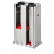 우산 비닐 포장기 2구 장우산 단우산 업소용 자동 봉투 포장 기계 보관함 꽂이 듀얼 커버기, 우산포장기 2구 - 실버, 1개