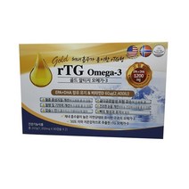 미국 Terry Pharmtec. Corp 체내흡수가 용이한 rtg형 골드 알티지 오메가-3