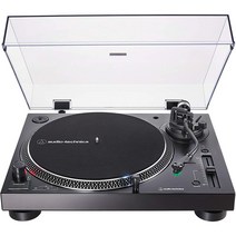 오디오 테크니카 at-LP120XUSB 다이렉트 드라이브 턴테이블 아날로그 및 USB, 상품선택, 검은색