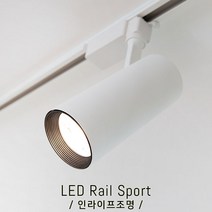 인라이프조명 IE-048 LED30W(대) 전구색3000K 레일스포트 LED매장 옷매장 동대문 전시장 쇼룸 갤러리 일체형