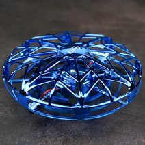 공중부양 마술 UFO 비행 물체 도구 소품, 단일사이즈, 전기 도금 블루