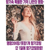 마이비아 향기명함 판촉물 차량걸이형, 복돈향
