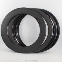 카본휠셋 자전커 카본 휠 700C 38 50 60 88mm 로드 바이크 3K UD 풀 파이버 자전거 튜블러 클린처 튜브리스 림 23 또는 25mm, 88mm matt 3K, 88mm matt 3K_Tubeless