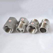 스윙체크밸브 1/2 "BSP 수나사 304 스테인레스 스틸 체크 밸브 편도 비 리턴 밸브 물 탱크 온수기 화, 01 Female to Male