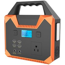캠핑용 파워 뱅크150Wh 110V 220V 보조 배터리 100W 파워 휴대형 파워 뱅크 BP10, 오랜지