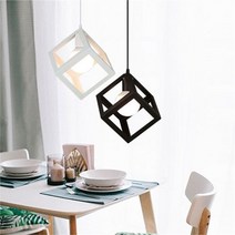 루체아 망고 1등 펜던트조명 LED 식탁등 인테리어조명, 화이트/전구미포함