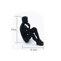 생각하는사람 인테리어 조각상 장식 오브제 mgt 오귀스트 로댕 사상가 조각 귀여운 계단