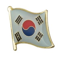태극기뱃지 옷핀 국기 뱃지 브로치 금속 뺏지 브롯지