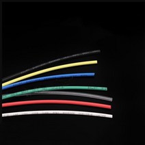 30M/1 개 2:1 125 ° 600V 다색 폴리올레핀 열 수축 튜브 1 1.5 2 2.5 3 3.5 4 4.5 5 5.5 6 7 8 9 10mm, 07 YELLOW_08 4.5mm