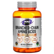 Now Foods (나우 푸드) NOW Foods Sports 분지사슬아미노산 베지 캡슐 120정, 5개