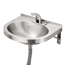 간이세면대 손 세정대 사각 휴게실 미니세면대 싱크대 청소, 3. 실버C