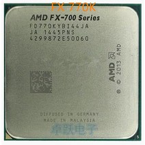 AMD FX 시리즈 770 K 3.5 GHz 쿼드 코어 65W CPU 프로세서 FD770KYBI44JA 소켓 FM2