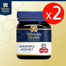 마누카헬스 MGO263+ 마누카꿀 250g (MGO250 업그레이드) x2개