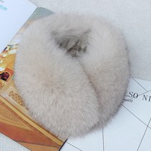 폭스머플러 리얼퍼목도리 마그네틱 자석 여우털 스카프 목도리 활용성굿 모피 가을겨울 털깃