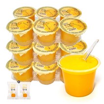 젤리 톰얌 망고푸딩(18컵)(+밀크츄 2개 포함), 130g, 18개입