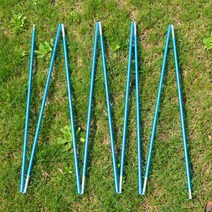 캠핑 카트 왜건 수레 구르마 야외 캠핑 알루미늄 합금 1 개 8.5mm 11mm 텐트 폴 로드 지지 폴 장비, 01 Blue8.5mmx3.63M