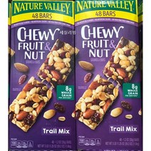 [General Mills] 트레일 믹스바 1.6kg(48개) 믹스넛 견과류 단백질바 영양소 / 코스트코, 단일수량