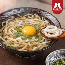 일본 전통 생면 사누끼우동 4인세트 (생면4+소스4+후레이크4)개별포장