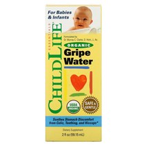 ChildLife 차일드라이프 Organic Gripe Water 그라이프 워터 59.15ml 생강 딜 회향 키위 추출물